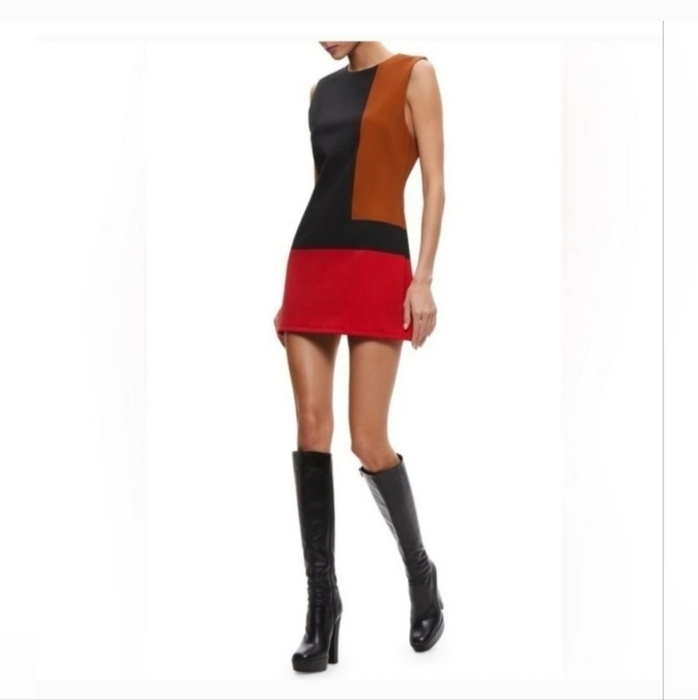ALICE + OLIVIA WYNELL MINI DRESS SIZE 12 NWOT $495 - Picture 11 of 16